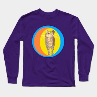 Happy Tabby Long Sleeve T-Shirt